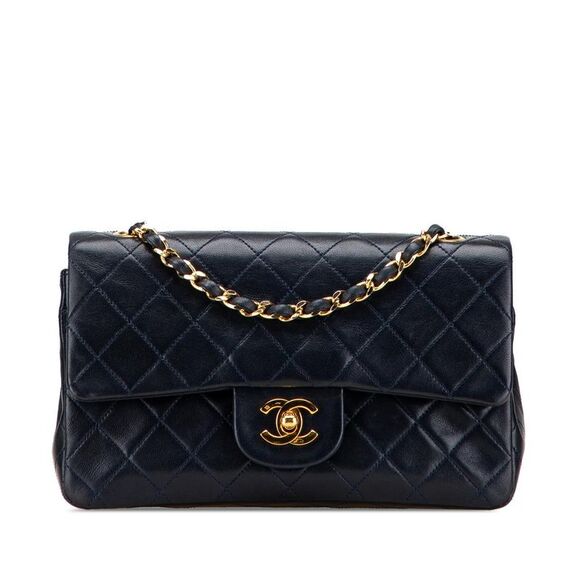 Pre Loved chanel Women Blue Shoulder Bag - Picture 1 of 8